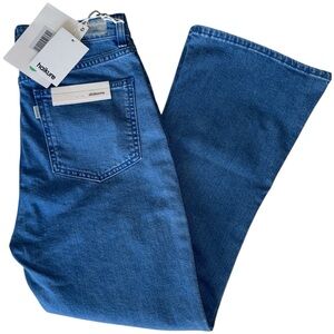 Haikure Alabama Jeans High Rise Flare Leg Premium 🇮🇹 Italian Denim Sz. 30 NWT